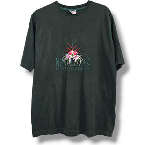 Vintage American Best Unisex New Orleans French Quarter Embroidered T-Shirt‎